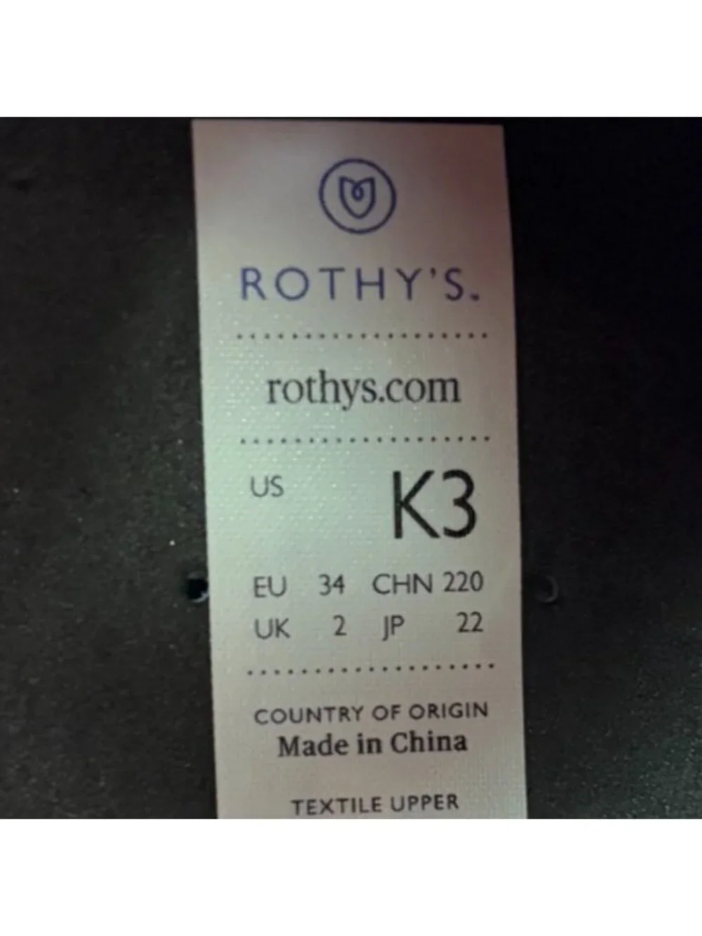 Rothys please review